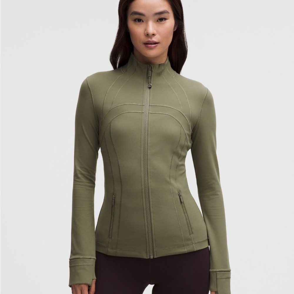 LULULEMON DEFINE JACKET *NULU IN BAY LEAF GREEN SZ 10 NWT